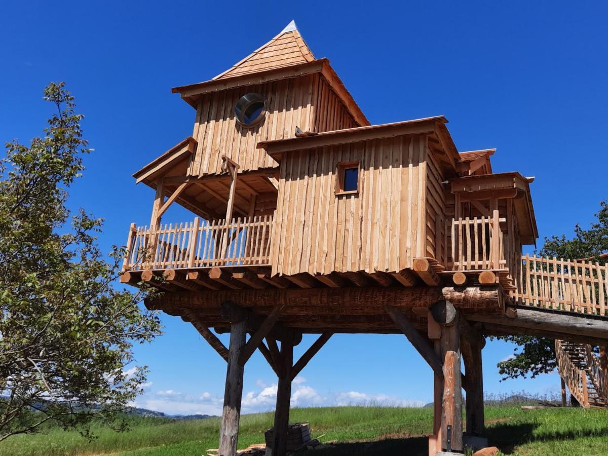 Roulottes Au Pied Du Vercors แซงต์-ฌอง-ออง-รัวยองส์ ภายนอก รูปภาพ