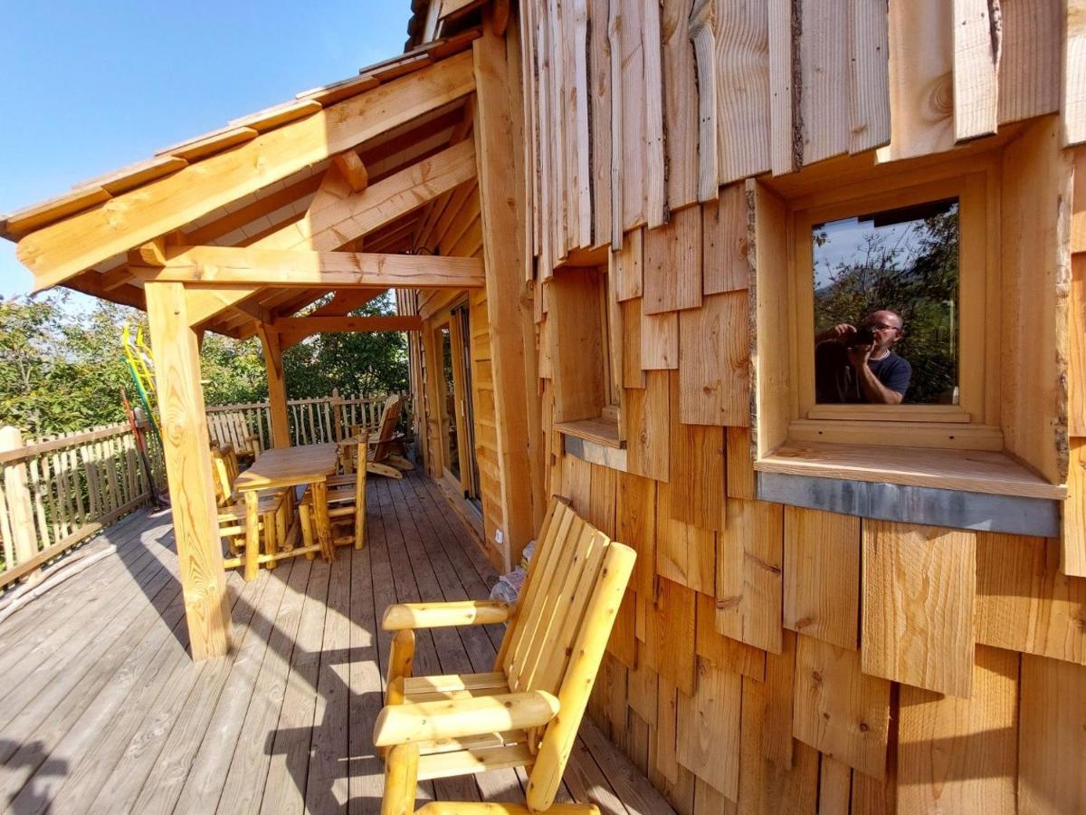 Roulottes Au Pied Du Vercors แซงต์-ฌอง-ออง-รัวยองส์ ภายนอก รูปภาพ