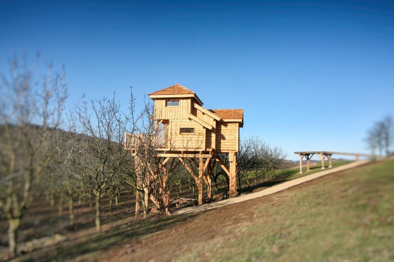 Roulottes Au Pied Du Vercors แซงต์-ฌอง-ออง-รัวยองส์ ภายนอก รูปภาพ